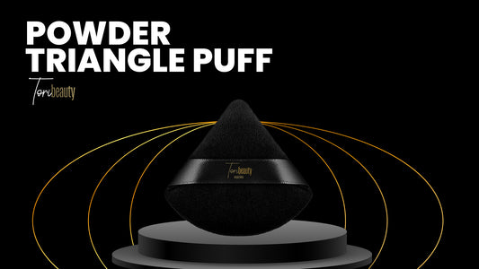 POWDER TRIANGLE PUFF BLACK